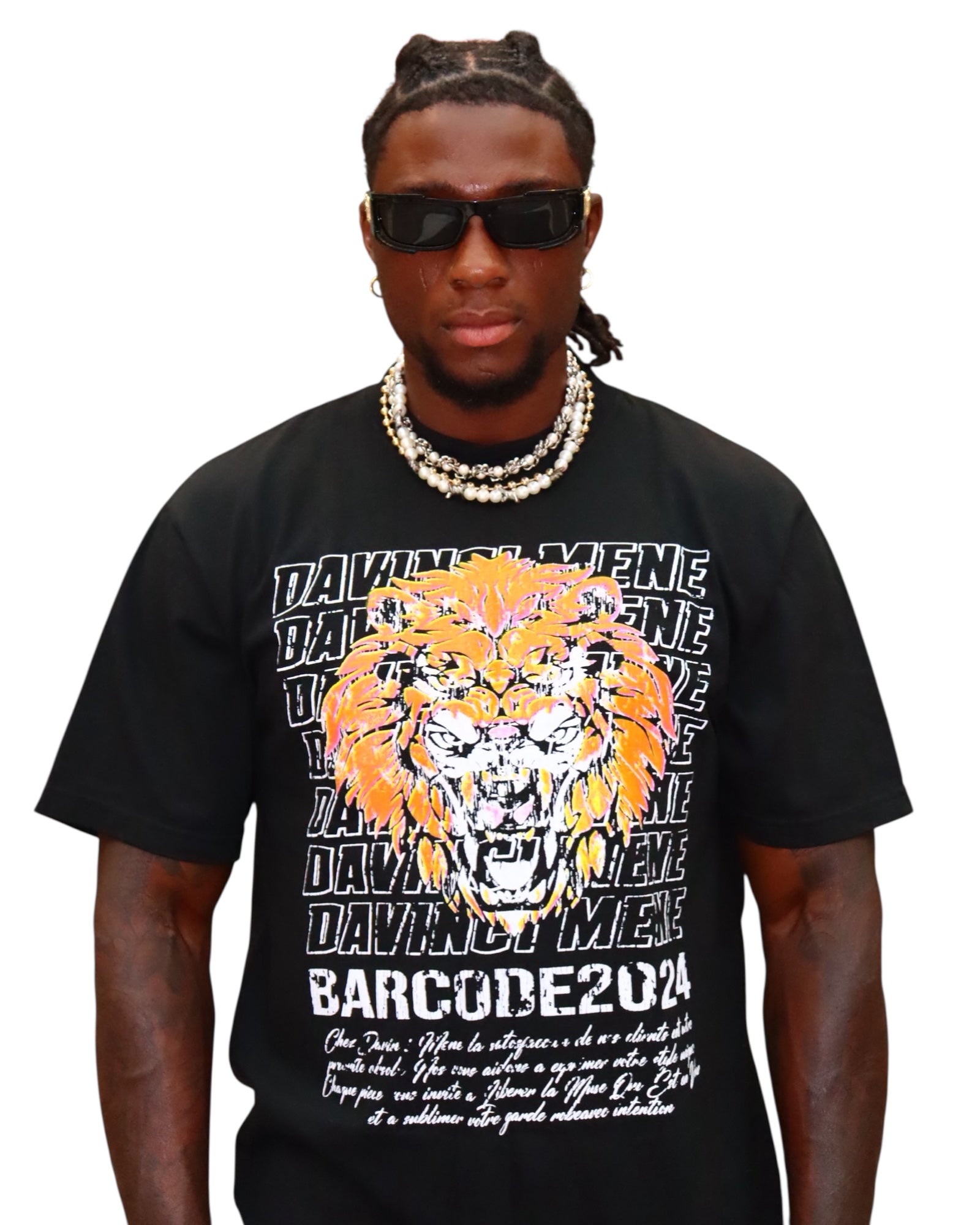 FEARLESS LION OVERSIZED GRAPHIC TEE
