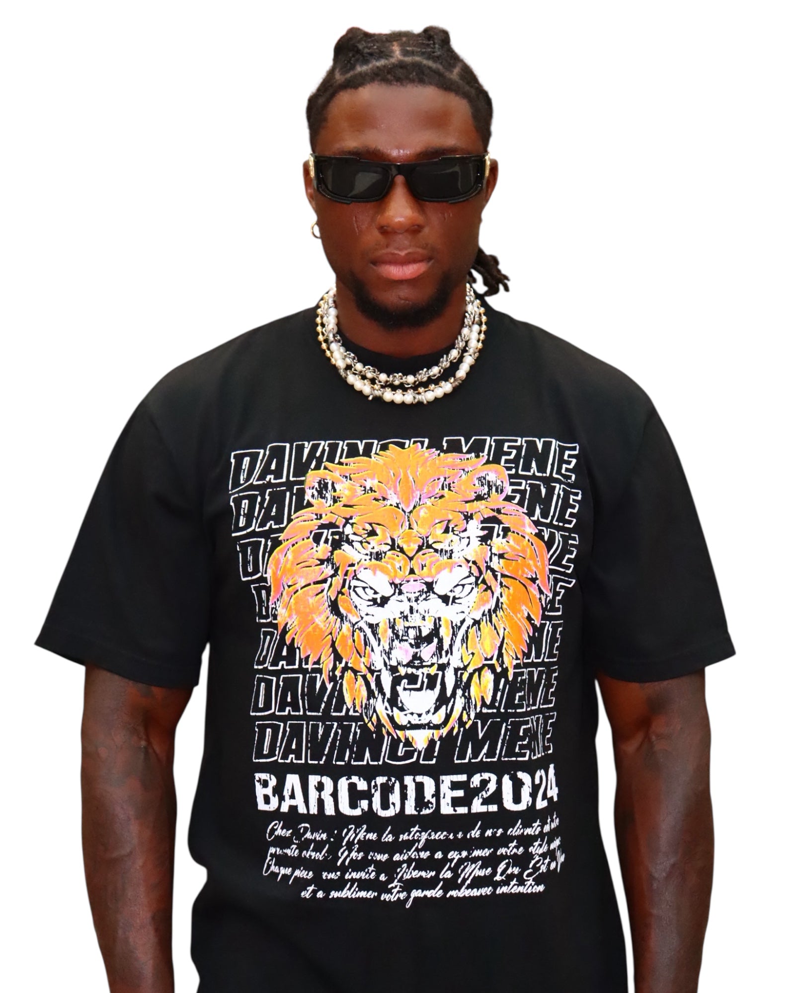 FEARLESS LION OVERSIZED GRAPHIC TEE